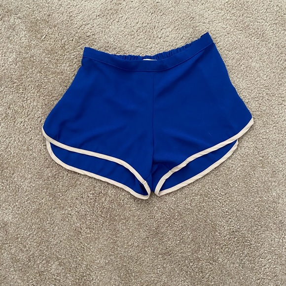 tea n rose Pants - Tea n Rose Royal Blur Shorts size Small